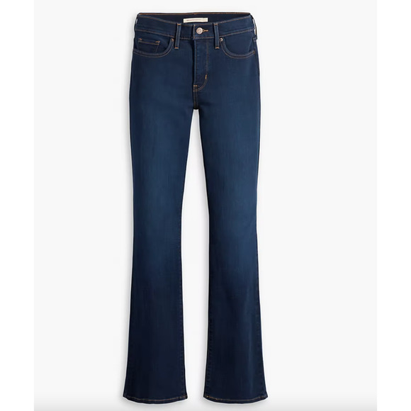 Levi's 315 Shaping Bootcut Jeans | Womens 30 Tall 34" inseam, Dark Wash - Picture 2 of 10